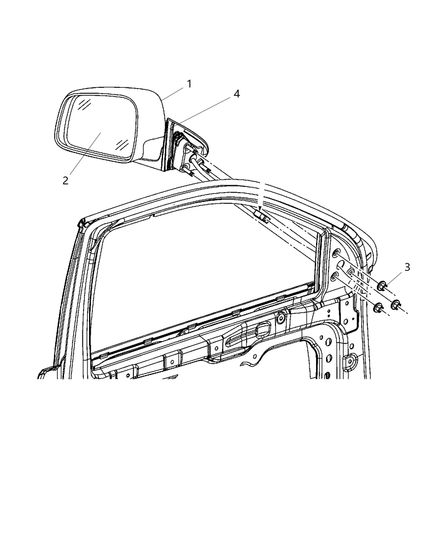 Mirror Outside Rearview