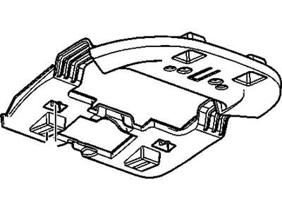Retainer, Roof Console
