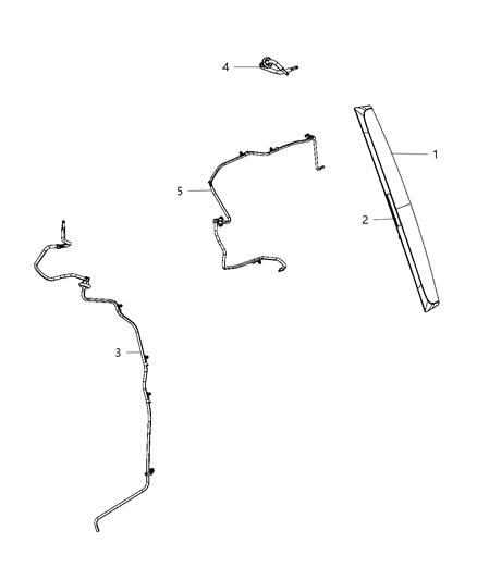 Hose Liftgate Washer