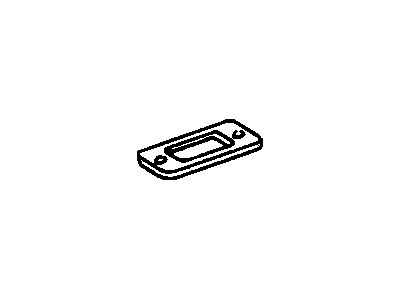 Seal, Rear License Lamp
