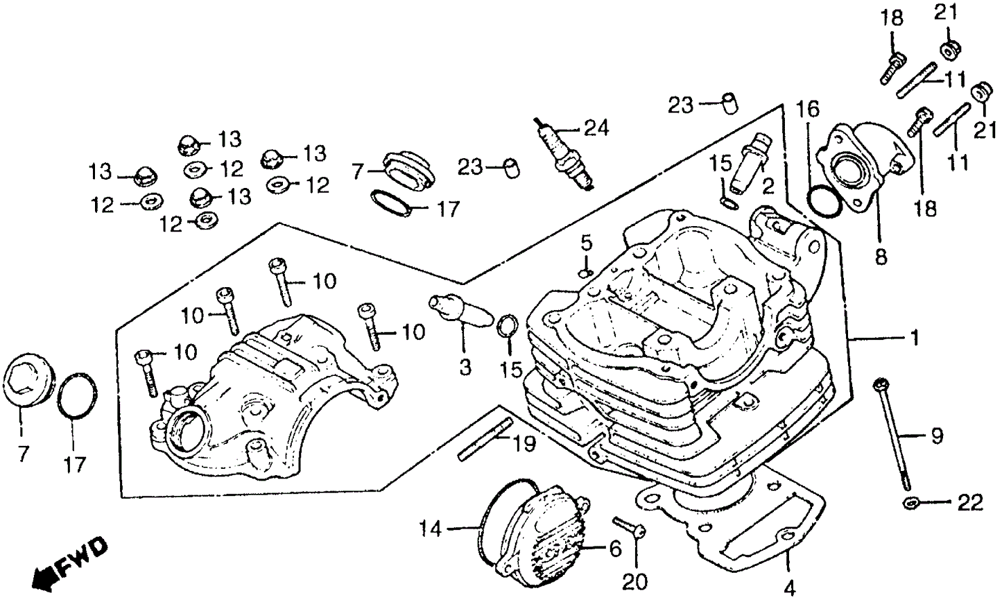 Cover, L. Cylinder Head Side