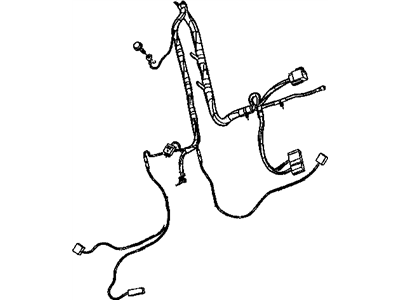 New 2007-2010 Fits Chrysler Sebring Wiring-Console - Part # 5084115AD