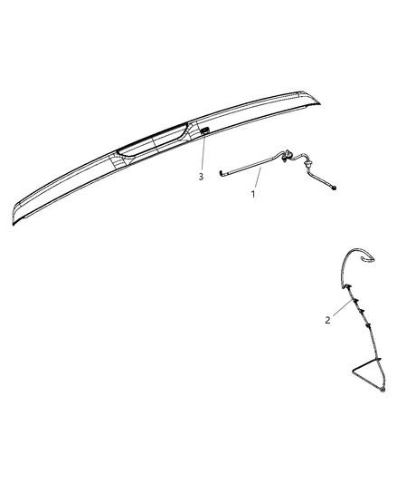 Hose Liftgate Washer