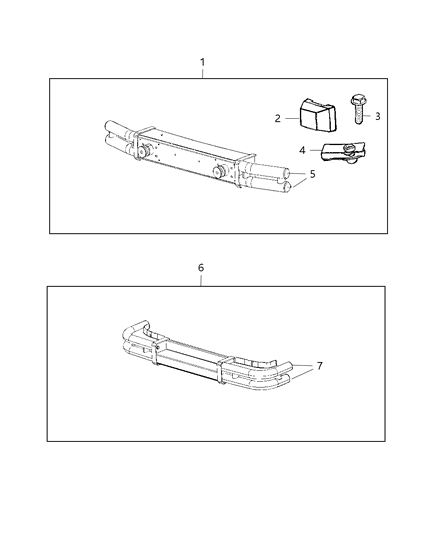 New Fits Chrysler End Cap-Bumper - Part # 4897577AA