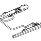 Adjuster Manual Seat Includes Towel Bar Pivot Bushing