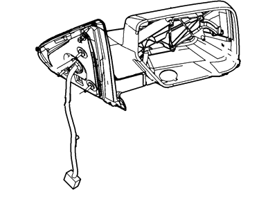 Mirror Assy - Rear View Outer