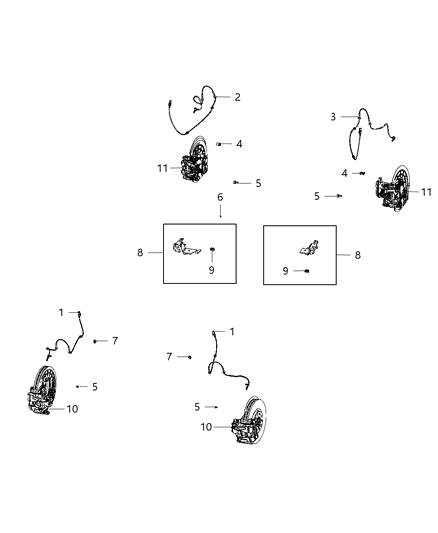 Sensor Anti-Lock Brakes Rear Right