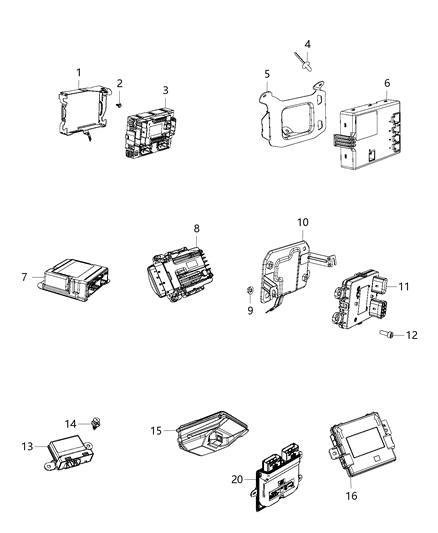 Module Body Controller Telematics