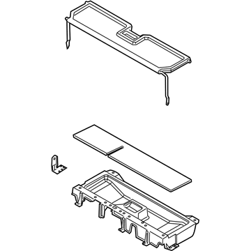 Lid - Storage Compartment