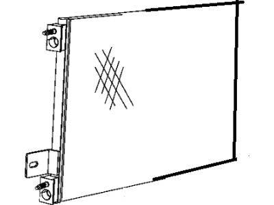 Condenser Air Conditioning Magneti-Marelli Parts Tab