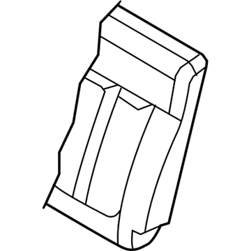 Cover Assy - Rear Seat Back
