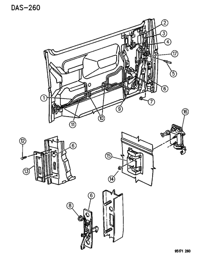 Link W/Sleeve, Latch Locking
