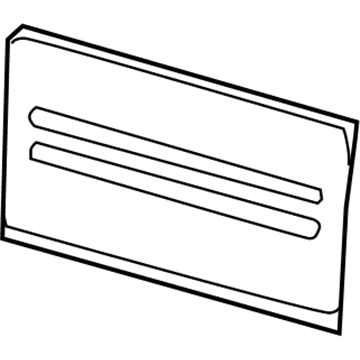 Trim Assy - Back Panel