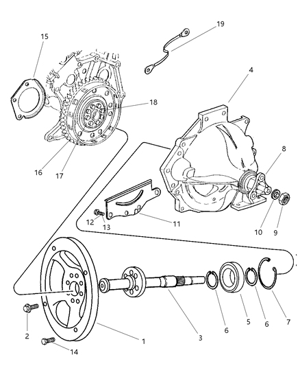 Cover Flywheel Housing