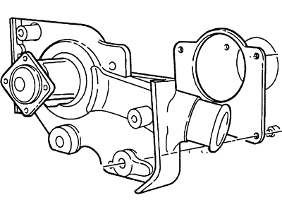 Pump Asy. (Water) - W/O Pulley