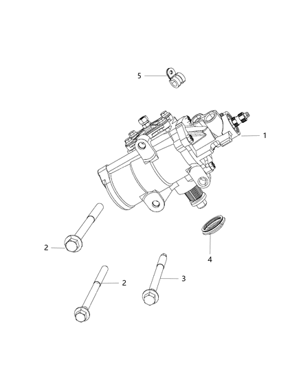 New 2014 Fits Chrysler 3500, 4500, 5500 Seal-Steering Gear - Part # 5154344AA
