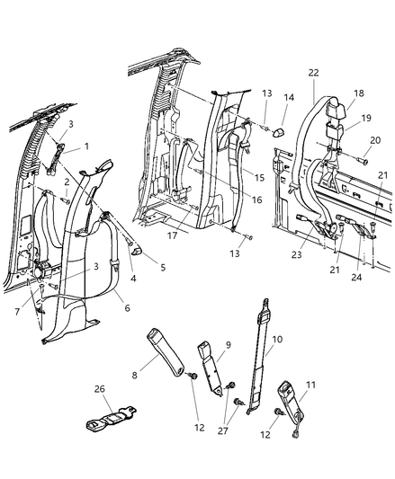Bolt Seat Belt