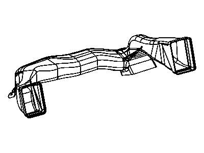 New 2009-2012 Fits Chrysler 1500 Air Duct - Part # 68050671AA