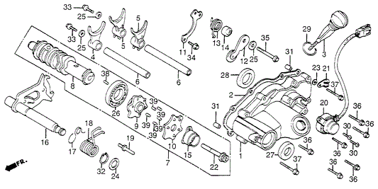 Bolt, Flange (6X32)