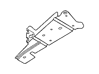 Bracket, Front Fender Fascia Shelf, (Used With Steel Fender Only)