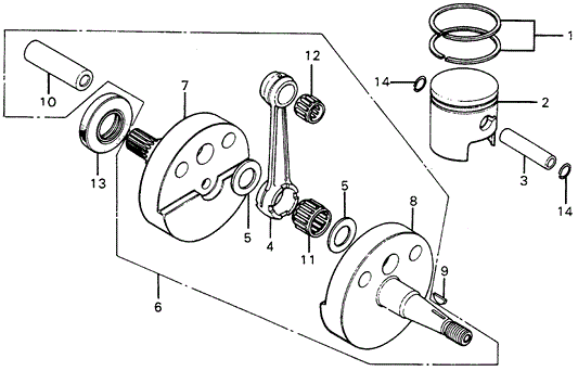 Piston (Over Size) (0.50)