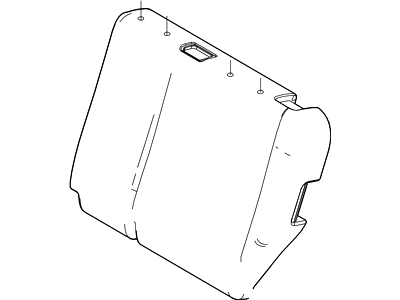 Cover Assy - Rear Seat Back