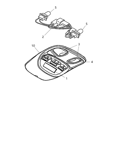 Housing Overhead Console