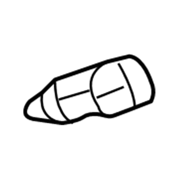 Nozzle, Rear Window Wiper
