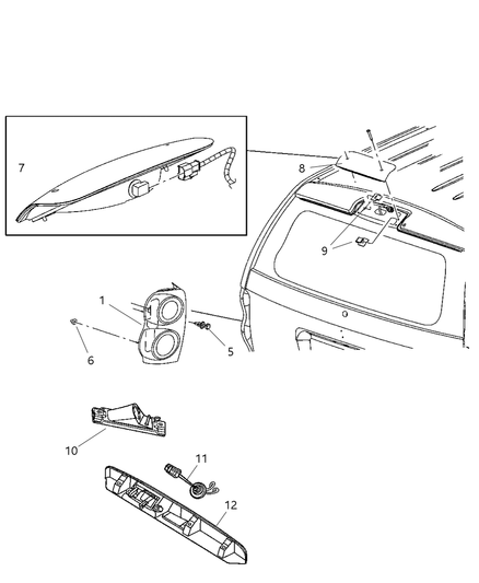 Lamp Tail Stop Backup