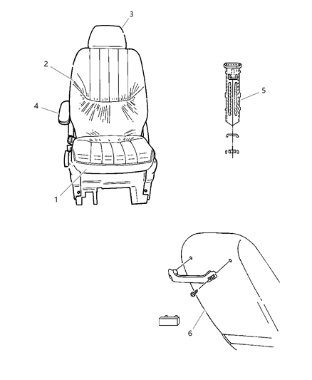 Headrest Front