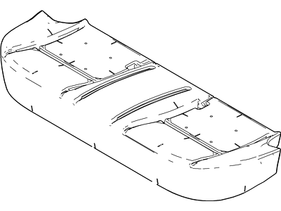 Pad - Rear Seat Cushion