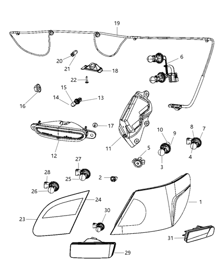Socket Tail Lamp