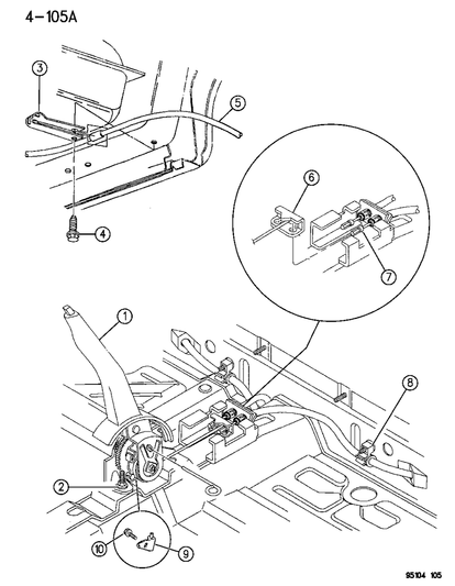 Lever Assembly, Parking Brake