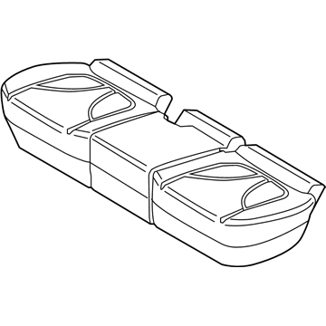 Cover Assy - Rear Seat Cushion