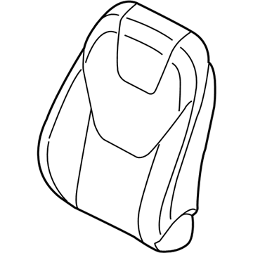 Cover Assy - Seat Back