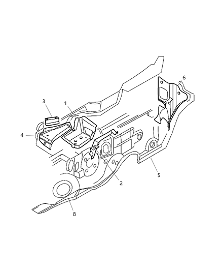 Bracket Cowl Plenum