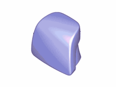 Cover - Headrest - Roll Type