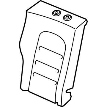 Cover Assy - Rear Seat Back