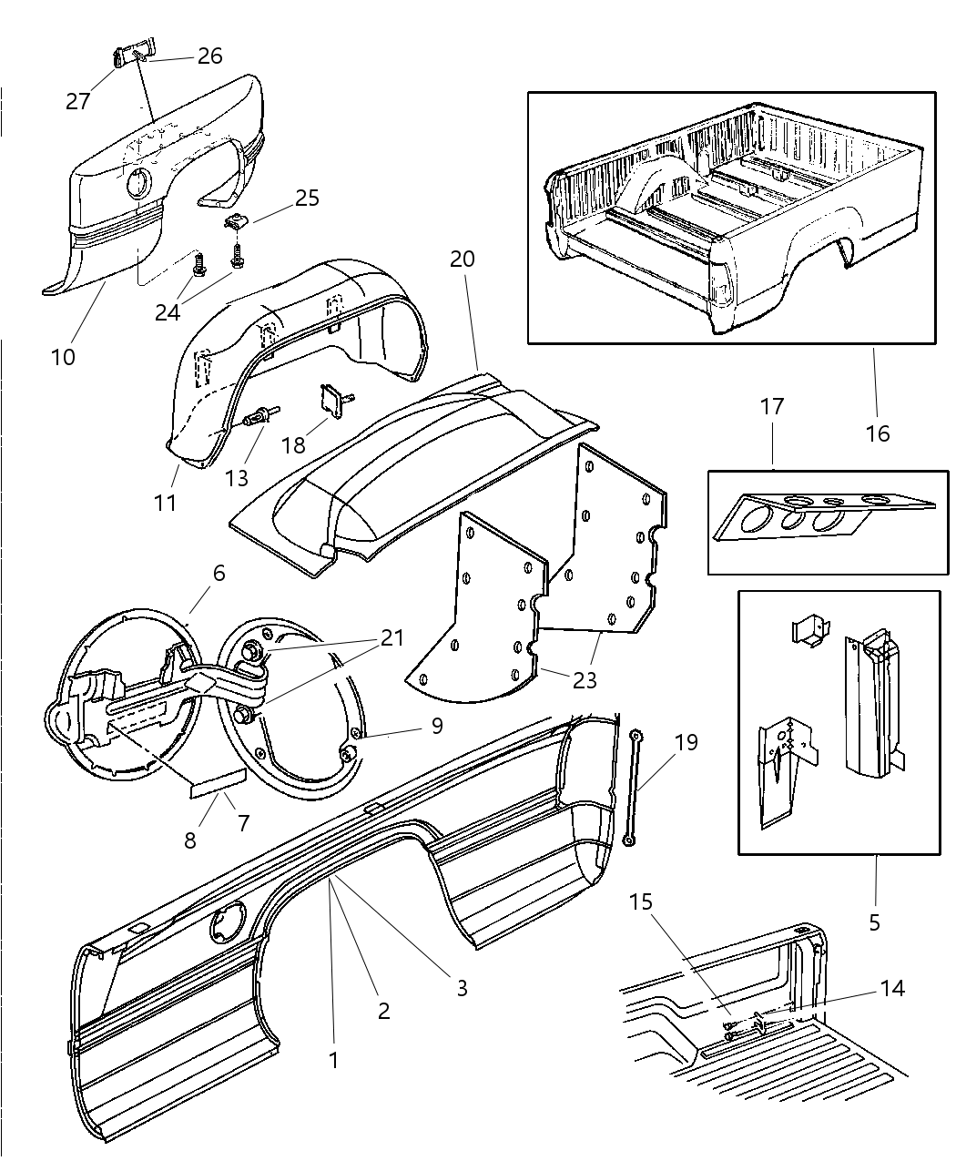 Bracket, Tail Lamp Mounting, Right
