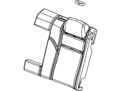 Cover Rear Seat Back 60 % Side