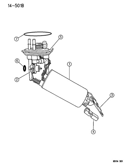 Module, Fuel Pump/Level Unit