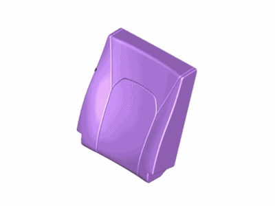 Cover Assy - Rear Seat Back