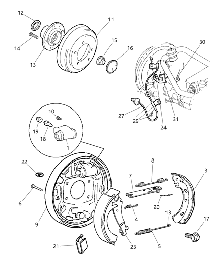 Hub And Bearing Brake
