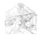 New 2011-2014 Fits Chrysler 1500 Bracket-Power Distribution Center - Part # 68044763AB