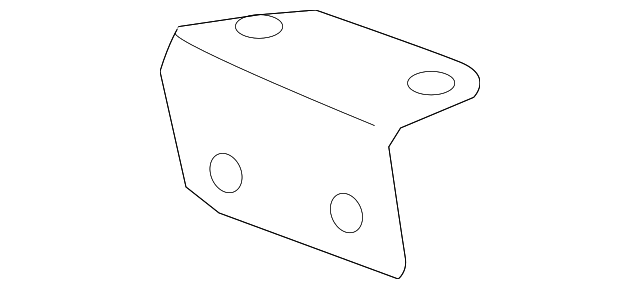 Deck Lid Latch Release Cable Handle Bracket