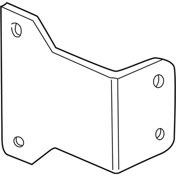 Bracket,Theft Deterrent Or Front/Rear/Side/Intake Obj
