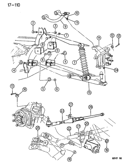 Rod, Toe Link To Frame