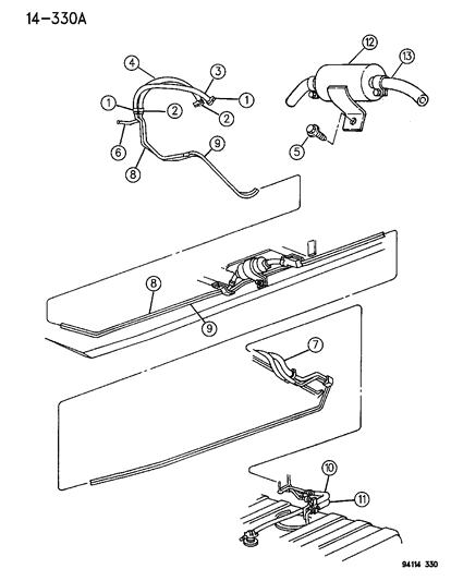Hose, W/Connector, Fuel Supply To Tank