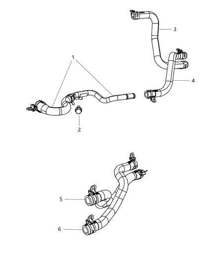 Hose And Tube Auxiliary Heater Includes: Clamps