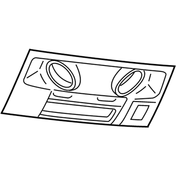 Console Overhead Includes Led Lamp